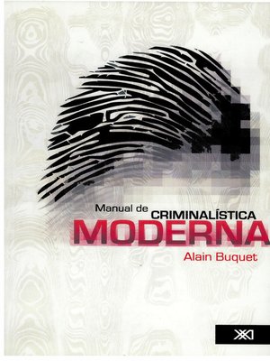 cover image of Manual de criminalística moderna